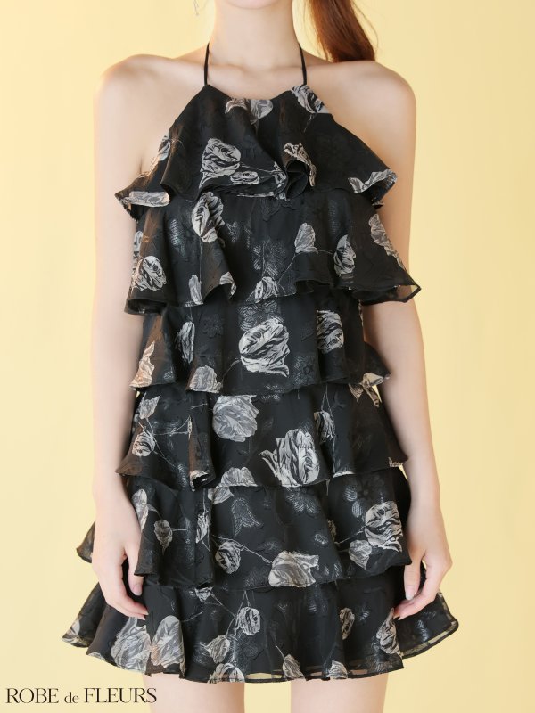 ブラック　モデル：まりん　身長：164cm　着用サイズ：Sサイズ