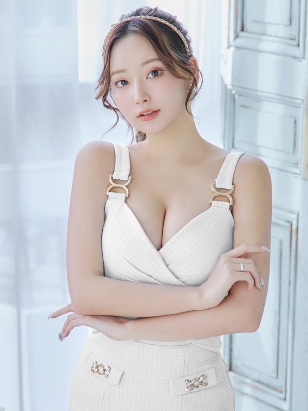 画像17: sugarオリジナルカラー・XSサイズあり【IRMA/イルマ】バックル/ サイドシアー/ ノースリーブ/ ワンカラー/ タイト/ ミニドレス/ キャバドレス【HC02】 (17)