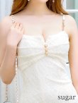 画像10: 【JEAN MACLEAN/ジャンマクレーン】総レース/ キャミソール/ マーメイド/ パールボタン/ 膝丈/ ミディアムドレス/ キャバドレス[OF2A] (10)