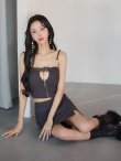グレー　モデル：まおちゃる　身長：158cm　着用サイズ：Sサイズ