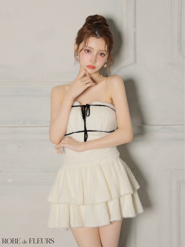 アイボリー　モデル：ももか　身長：156cm　着用サイズ：Sサイズ