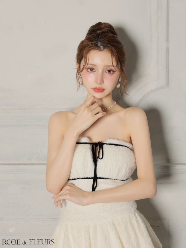 アイボリー　モデル：ももか　身長：156cm　着用サイズ：Sサイズ