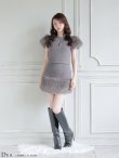 グレー　モデル：羽澄まり　身長：166cm　着用サイズ：Sサイズ