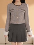グレー モデル：ももか　身長：156cm　着用サイズ：Sサイズ