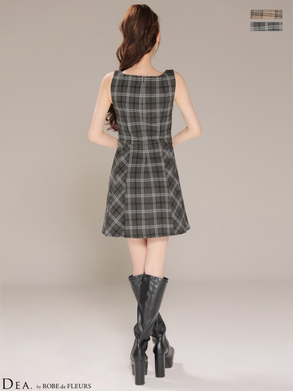 グレー　モデル：ももか　身長：156cm　着用サイズ：Sサイズ