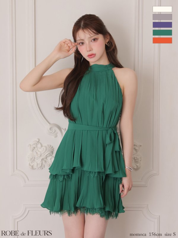 グリーン　モデル：ももか　身長：156cm　着用サイズ：Sサイズ