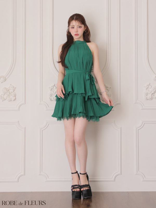 グリーン　モデル：ももか　身長：156cm　着用サイズ：Sサイズ