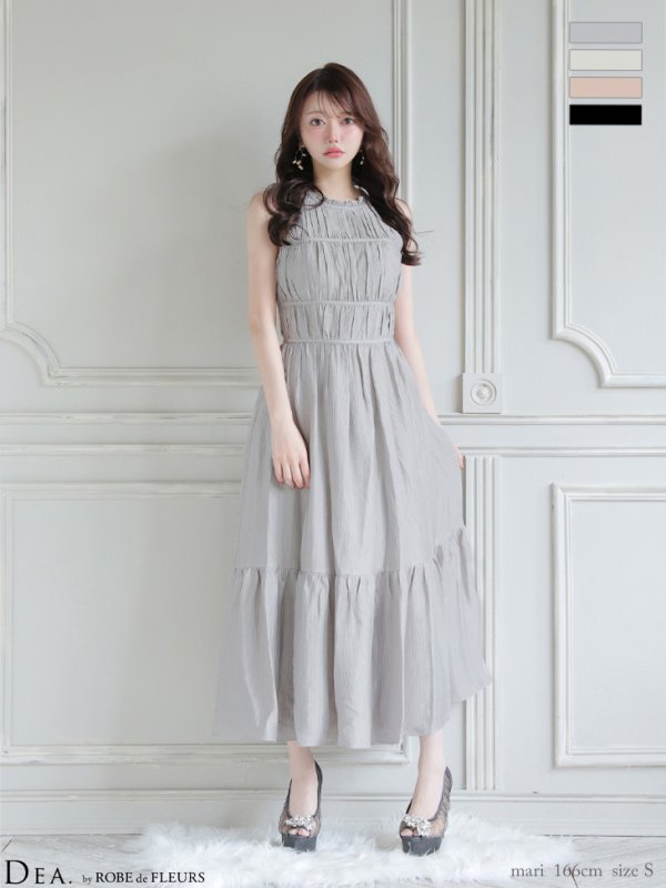 グレー モデル：羽澄まり　身長：158cm　着用サイズ：Sサイズ