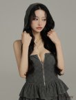 グレー モデル：まおちゃる　身長：158cm　着用サイズ：Sサイズ