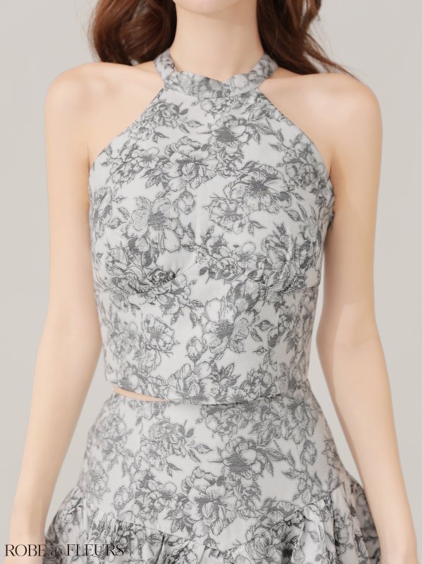 グレー　モデル：まりん　身長：164cm　着用サイズ：Sサイズ