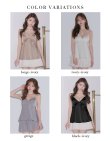 画像17: 【予約商品/1月下旬発送予定】XSサイズあり【Glossy/グロッシー】チェーン/ サテン/ キャミソール/ セットアップ/ フレア/ ミニドレス/ キャバドレス[OF08] (17)