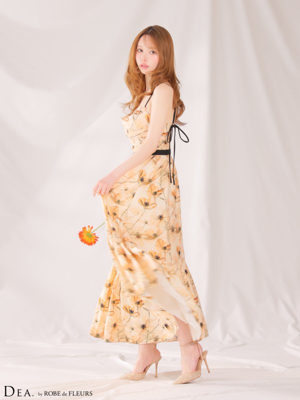 オレンジ　モデル：ゆめ　身長：160cm　着用サイズ：Sサイズ