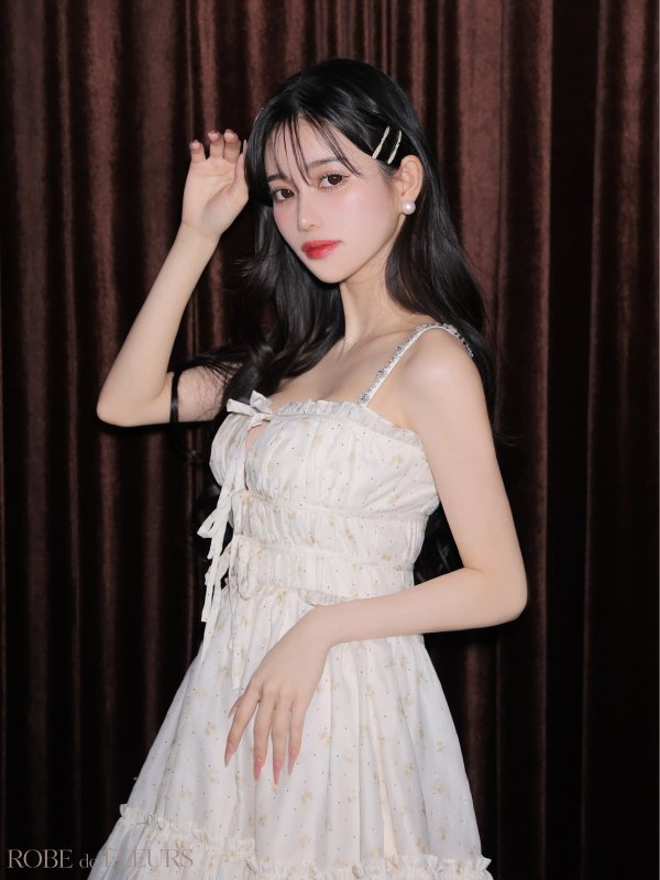 イエロー　モデル：ゆりお　身長：165cm　着用サイズ：Sサイズ