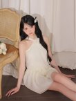 アイボリー　モデル：みみ　身長：162cm　着用サイズ：Sサイズ