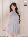 ブルー　モデル：みみ　身長：162cm　着用サイズ：Sサイズ