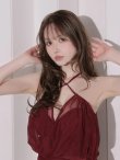ボルドー　モデル：ゆめ　身長：160cm　着用サイズ：Sサイズ