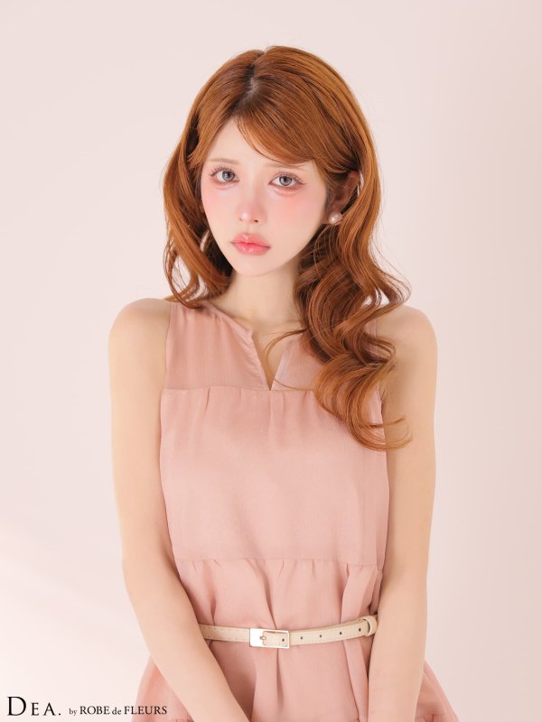 ピンク　モデル：まりん　身長：164cm　着用サイズ：Sサイズ