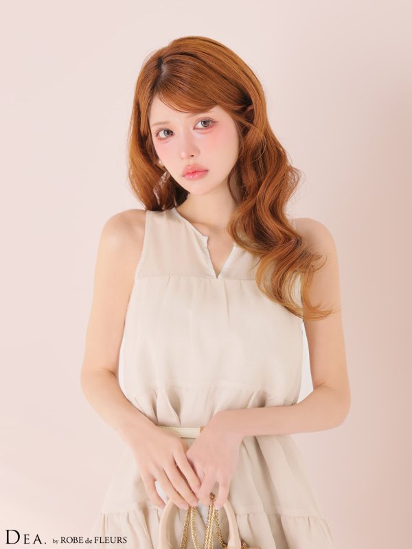 アイボリー　モデル：まりん　身長：164cm　着用サイズ：Sサイズ