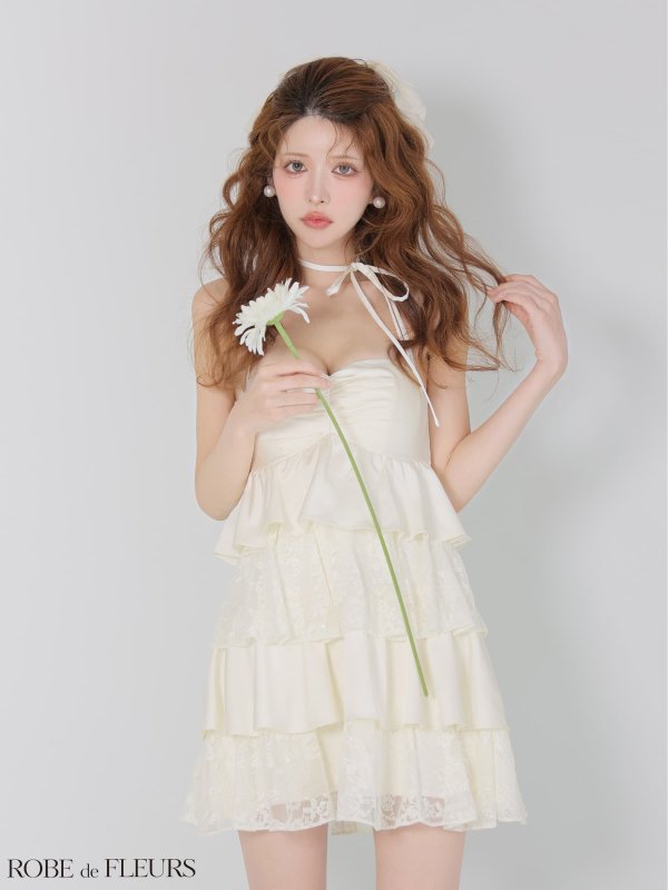 アイボリー　モデル：まりん　身長：164cm　着用サイズ：Sサイズ