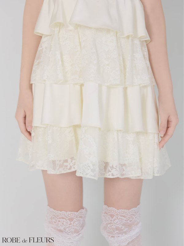 アイボリー　モデル：まりん　身長：164cm　着用サイズ：Sサイズ