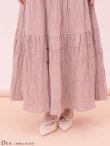 グレージュ　モデル：ゆめ　身長：160cm　着用サイズ：Sサイズ