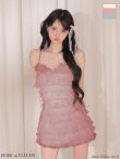 ピンク　モデル：みみ　身長：162cm　着用サイズ：Sサイズ