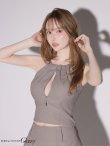 グレージュ　モデル：ゆめ　身長：160cm　着用サイズ：Sサイズ