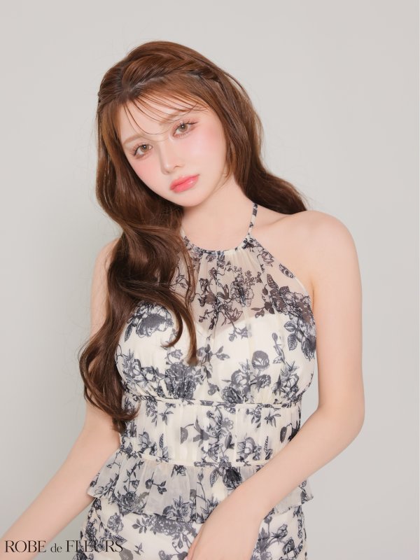 ネイビー　モデル：ももか　身長：156cm　着用サイズ：Sサイズ