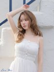 ホワイト　モデル：ゆめ　身長：160cm　着用サイズ：Sサイズ