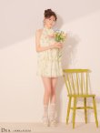 イエロー　モデル：いおり　身長：164cm　着用サイズ：Sサイズ