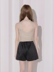 ベージュ　モデル：しおん　身長：158cm　着用サイズ：Sサイズ