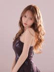 ダークプラム　モデル：ゆめ　身長：160cm　着用サイズ：Sサイズ