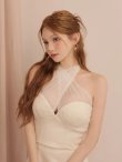 アイボリー モデル：しおん　身長：158cm　着用サイズ：Sサイズ