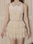 アイボリー　モデル：まみ　身長：161cm　着用サイズ：Sサイズ