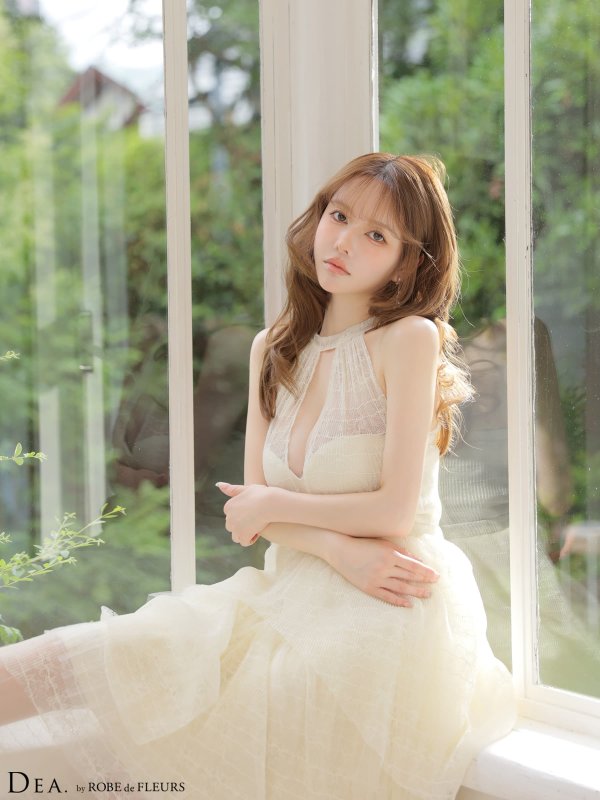 アイボリー モデル：ゆめ　身長：160cm　着用サイズ：Sサイズ