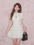 アイボリー　モデル：まりん　身長：164cm　着用サイズ：Sサイズ