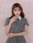 グレー　モデル：いおり　身長：161cm　着用サイズ：Sサイズ
