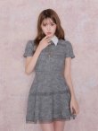 グレー　モデル：いおり　身長：161cm　着用サイズ：Sサイズ