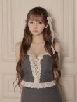 グレー　モデル：まみ　身長：161cm　着用サイズ：Sサイズ