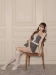 グレー　モデル：まみ　身長：161cm　着用サイズ：Sサイズ