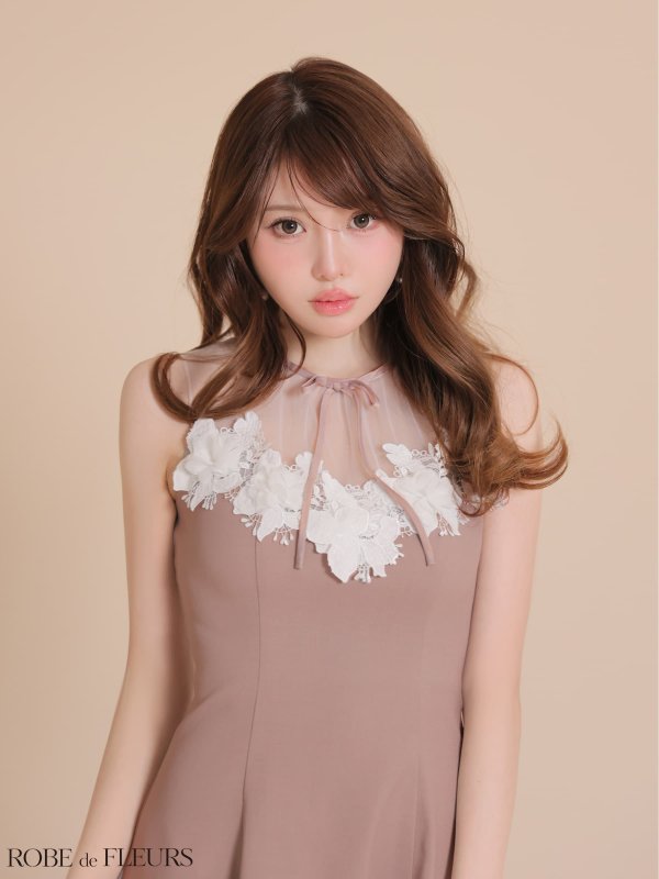 ピンク　モデル：いおり　身長：164cm　着用サイズ：Sサイズ