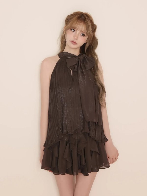 ブラウン　モデル：咲希　身長：164cm　着用サイズ：Sサイズ