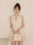 アイボリー　モデル：ゆめ　身長：160cm　着用サイズ：Sサイズ