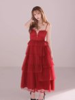 レッド　モデル：ゆめ　身長：160cm　着用サイズ：Sサイズ