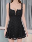 ブラック　モデル：まりん　身長：164cm　着用サイズ：Sサイズ