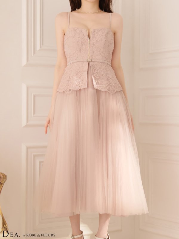 ピンク　モデル：羽澄まり　身長：158cm　着用サイズ：Sサイズ