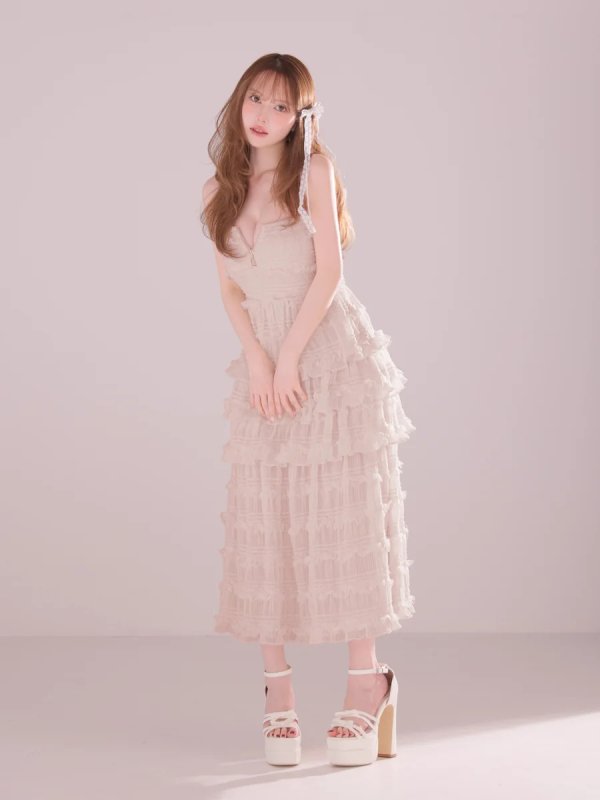 ピンク　モデル：ゆめ　身長：160cm　着用サイズ：Sサイズ