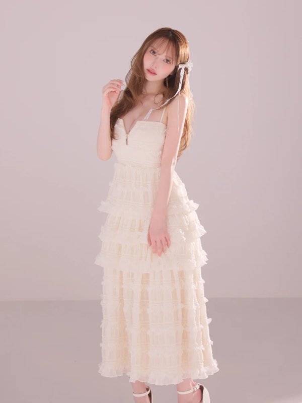 アイボリー　モデル：ゆめ　身長：160cm　着用サイズ：Sサイズ