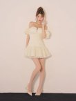 アイボリー　モデル：まりん　身長：164cm　着用サイズ：Sサイズ