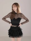 ブラック　モデル：ゆめ　身長：160cm　着用サイズ：Sサイズ